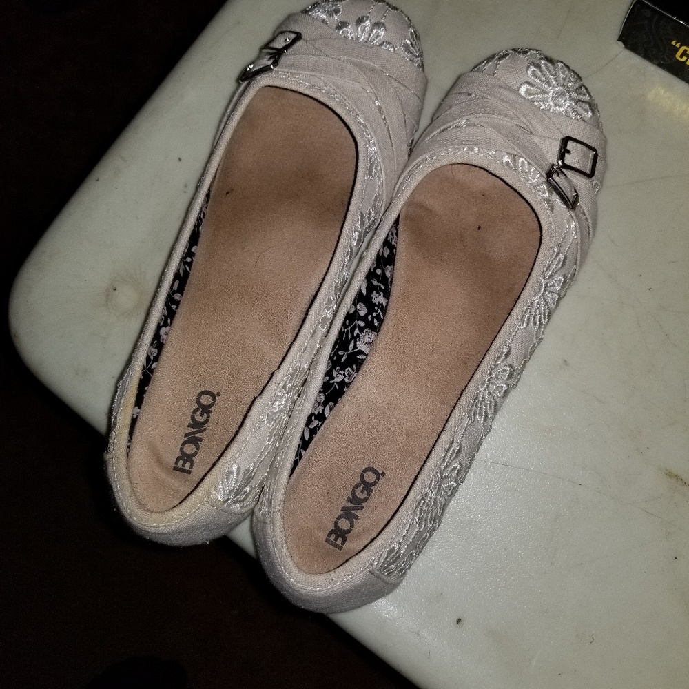 White slip on
